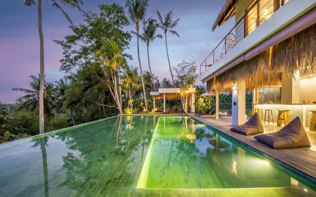 New!ubud Hideaway 6BR Villa w/ Ricefield View