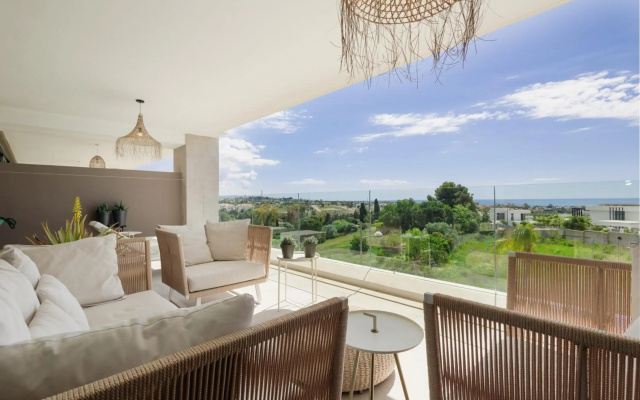 Luxury holiday apartment with 2 bedrooms in Cancelada