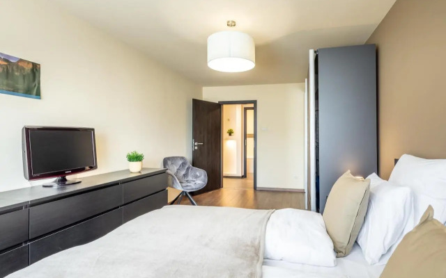 Cozy quiet apartment with a balcony