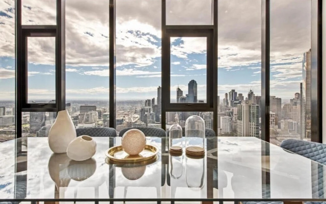 Melbourne City Apartments Panoramic Skyview Penthouse