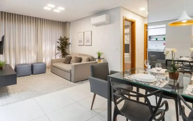 Lindo Moderno Apartamento De 2 Quartos Em Gramado