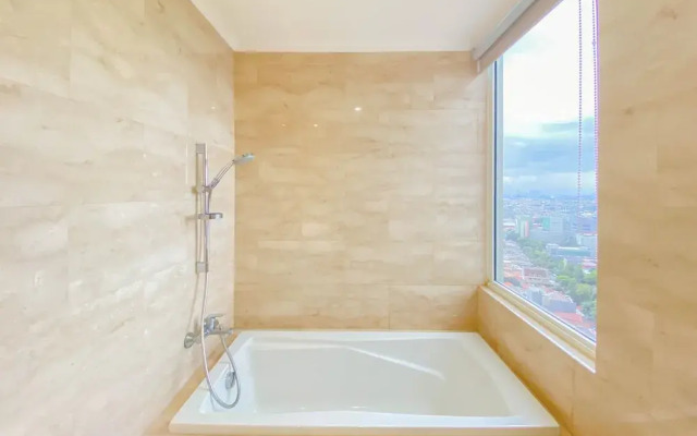 Spacious And Comfort Living 2Br At Menteng Park Apartment