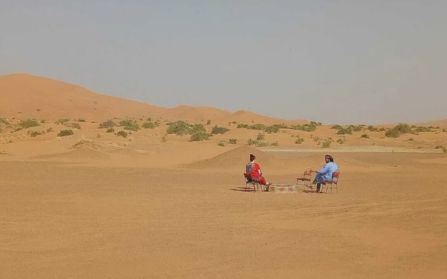 Night Desert Camp