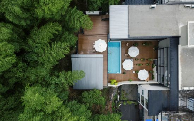 Anji Dashan DASHAN · Suxi Private Hot Spring Stream-Tracing Swimming Pool Healing Design Guesthouse – Outside – Huzhou