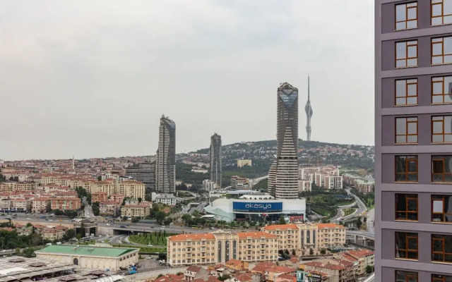 Modern Flat With Fantastic City View in Kadikoy