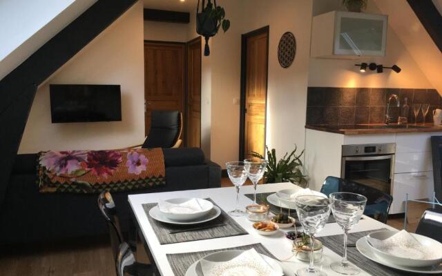 Bel appartement sur les hauteurs de Locronan