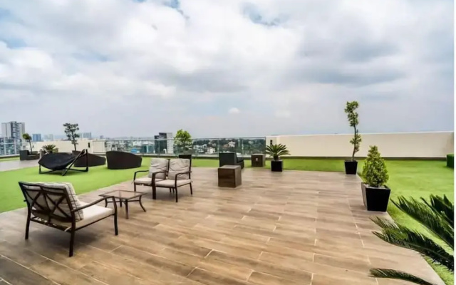 Modern Loft with Gym & Roof Interlomas