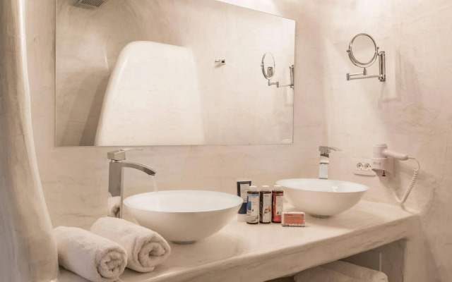 White Concept Caves