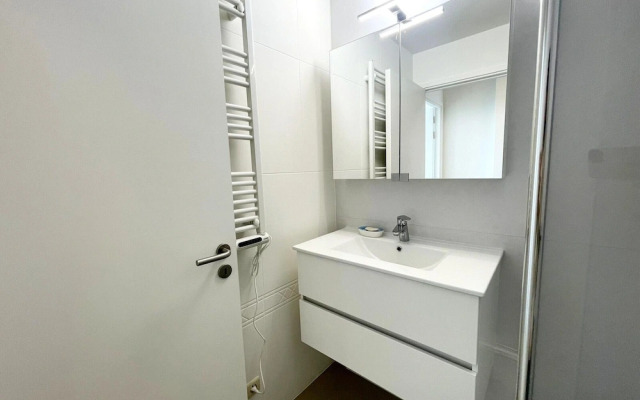 Apartment by Belgian Coast With Sea View