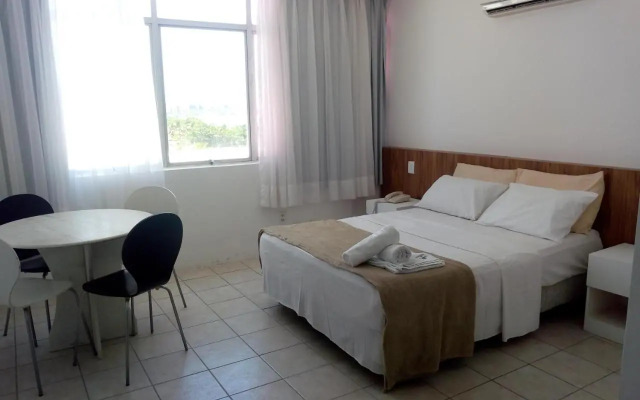 Flats a beira mar em hotel na pajuçara