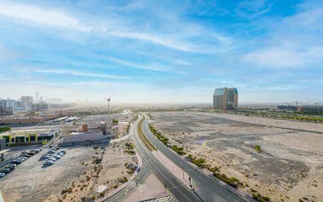 Luxury 1BDR Apt in Al Barsha with beautiful city skyline views