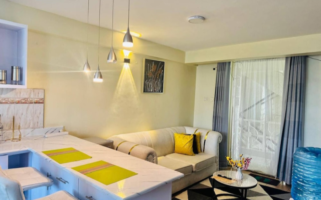 Jolly 1br With AC, Backup Gen, Netflix, Balcony