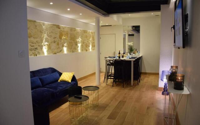 Appartement 2 chambres climatisé triangle d’or