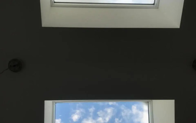 Skylight House with Stunning Outdoor Bath
