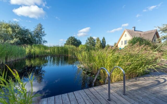 Reetdachhaus in Krienke