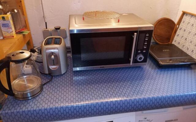 Zimmer mit Sauna und Kochgelegenheit