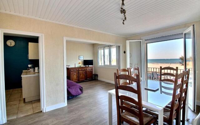 Appartement confortable en front de mer pour 5 personnes