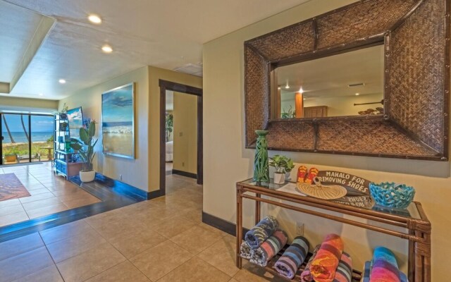 K B M Resorts- Hale-1470 Presidential 3bd, 3ba Beach-front Estate, A/c, Private Yard!