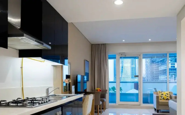 KOHH – Studio in DAMAC Maison Canal Views - Hotel in ดูไบ - Photo 2