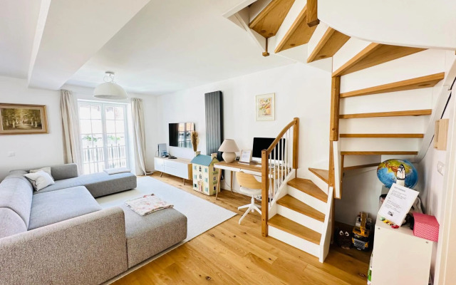 Top view residence in central Ljubljana