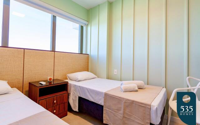 2 Quartos Com Home Office Vista Mar na Barra