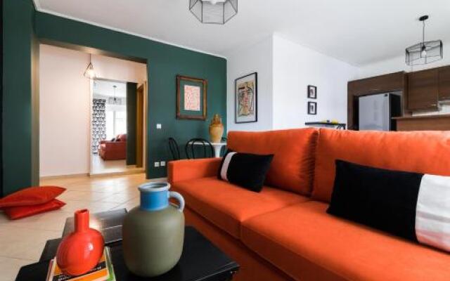Three-Bedroom Apartment with Acropolis view
