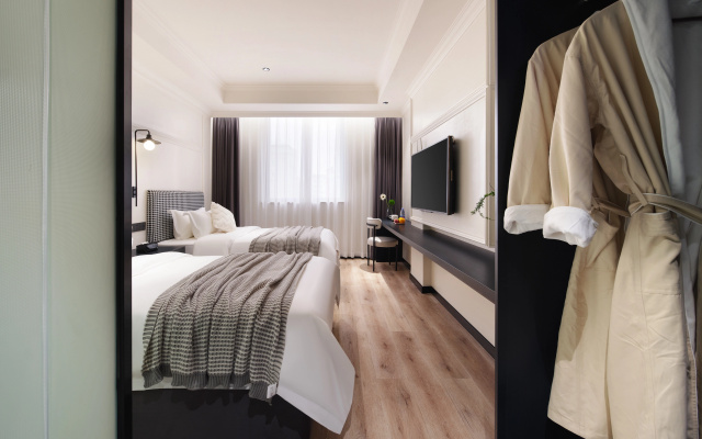 Houshi Hotel Moment (Leshan Jiaxing Road Food Street Shop) – Guest Rooms – Leshan