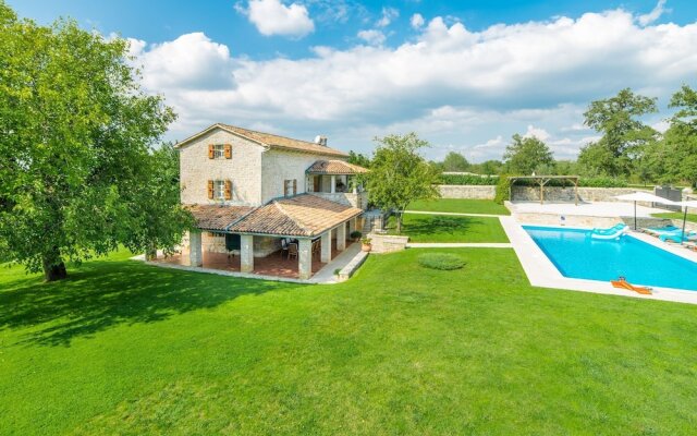 Enchanting villa with beautiful stone architecture