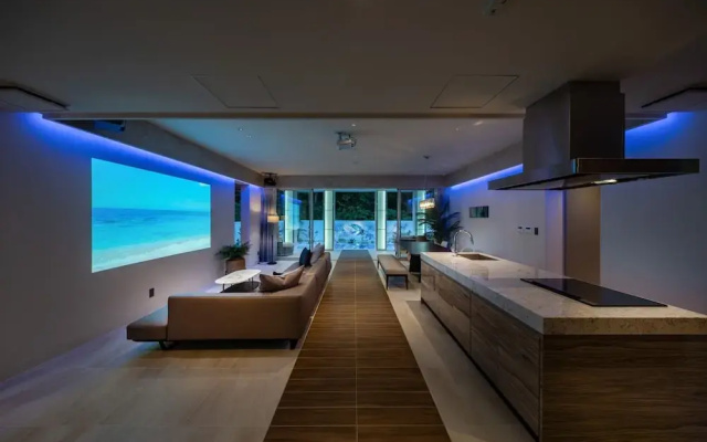 pool villa Sanrriott Okinawa Motobu