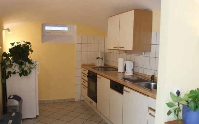 Wohnung in Weibig mit Garten