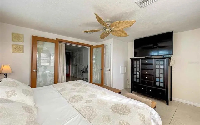 Enjoy Sunset with Dolphin and Manatee