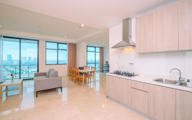 Spacious and Nice 3BR Apartment at Veranda Residence Puri