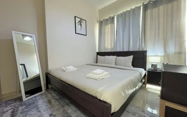 Modern 1 BR Golf Vita Damac Hills 1