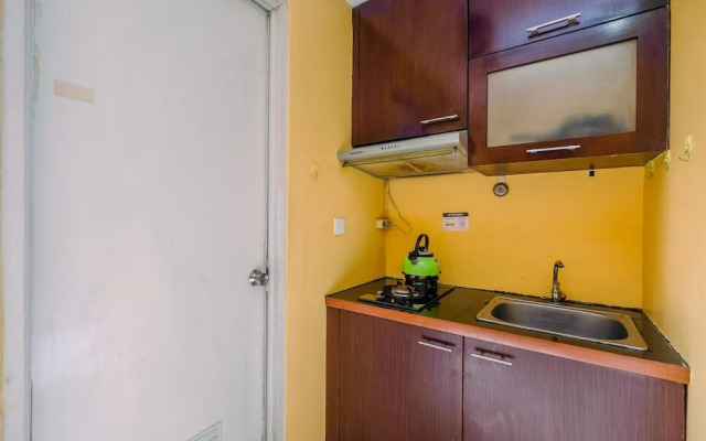 Cozy And Homey Studio Apartment At Metropark Condominium Jababeka
