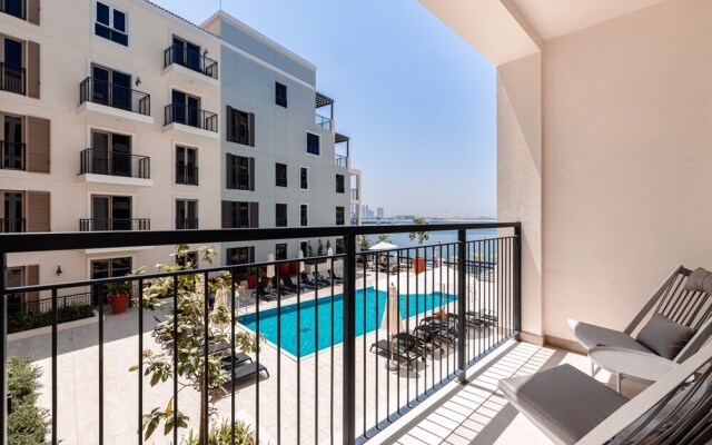 1BR Pool And Sea View La Cote B2