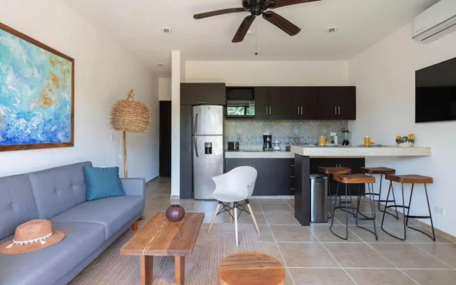 Selva 202 Kaax ná Confortable 1Bd Apt (100mb WIFI).