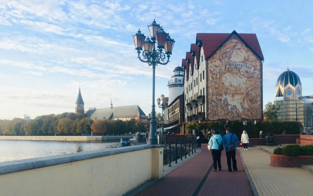 Апартаменты Abramov у музея с видом на реку