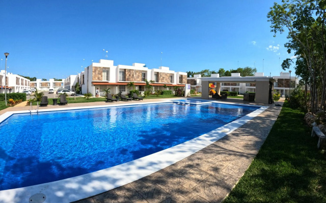 Villa familiar en Playa del Carmen con alberca