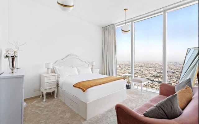 Elegant high-rise 1-Bdrm apartment w/ smart access