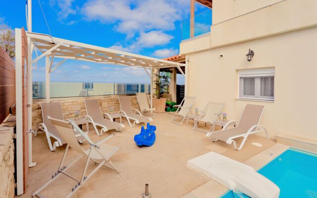 Thalassa Beachfront Villa With Private Pool