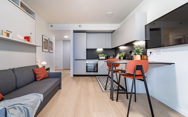 Luxury Waterfront Studio Balcony&Parking