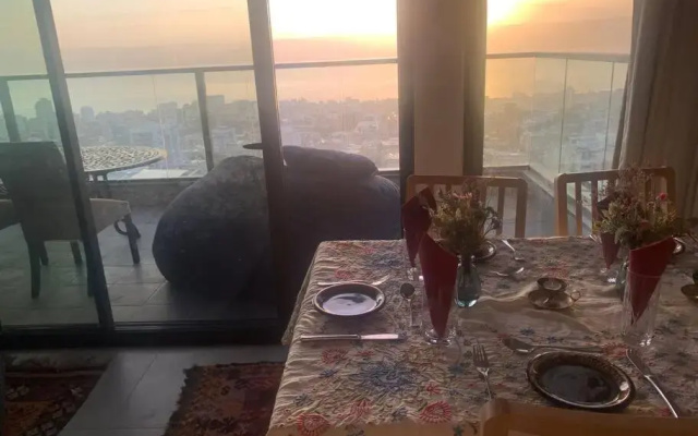 Sea of Galilee Tiberius apartment with panoramic sea view