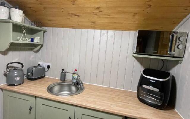 Oakley View Shepherds Huts with optional hot tub