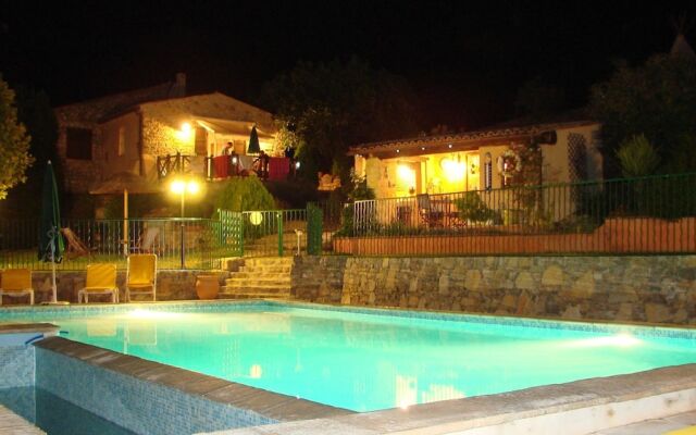 Villa With 2 Bedrooms in Saint-martin-de-pallières, With Pool Access,