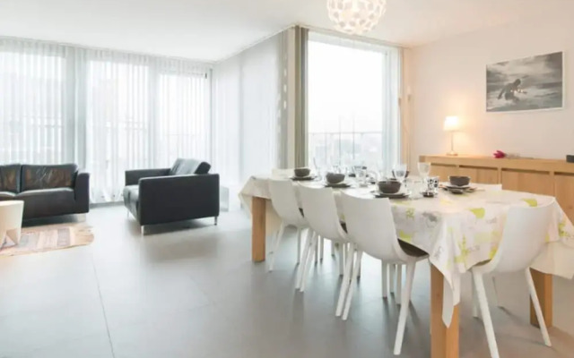 Penthouse in Ostend With sea View Dining