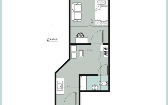 AL saha2 Basement Chalets villa114 Green Beach