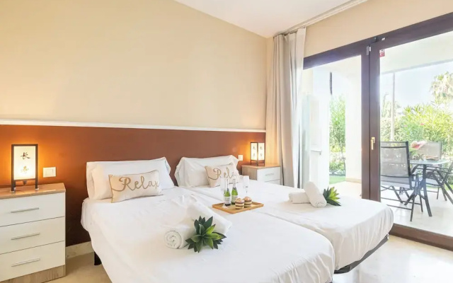 Mijas Golf 1-bedr, Terrace & Pool Shared