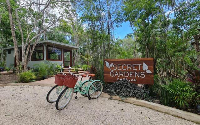Secret Gardens Bacalar Suite 02 con alberca y bicicletas