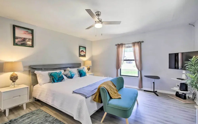 Bright Sebastian Home w/ Pool ~ 7 Mi to Beach!