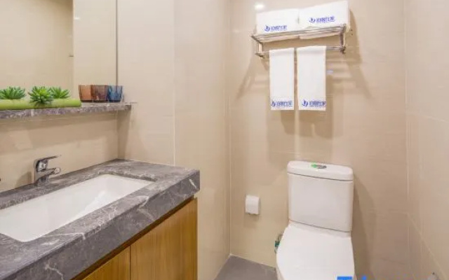 Boke Shijai Boutique Apartment (Guangzhou Beijing Road Pedestrian Street Yuexiu Shiguang) – Bathroom – Guangzhou